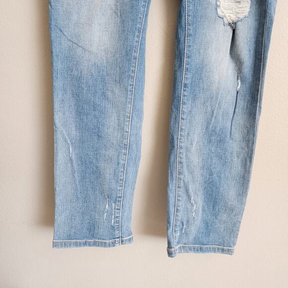 Torrid Boyfriend Straight Vintage Stretch Distressed Mid-Rise Jeans Size 12R - Picture 5 of 10